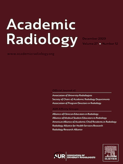 Academic Radiology journal cover
