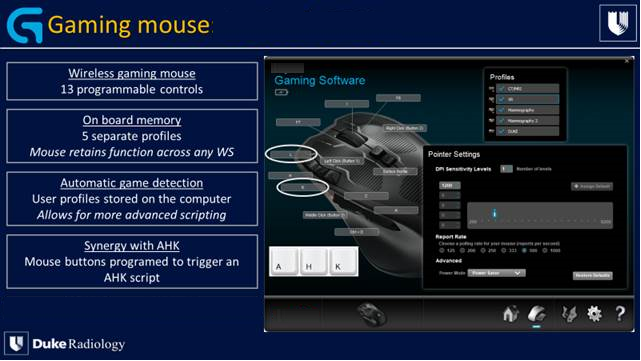 Gaming mouse screenshot