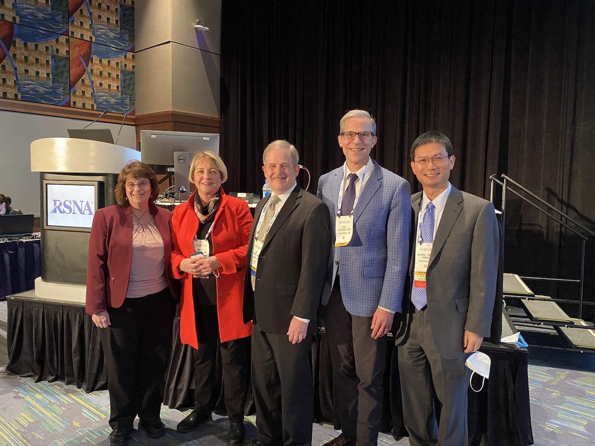 Group picture of Dr. Dobbins and other speakers