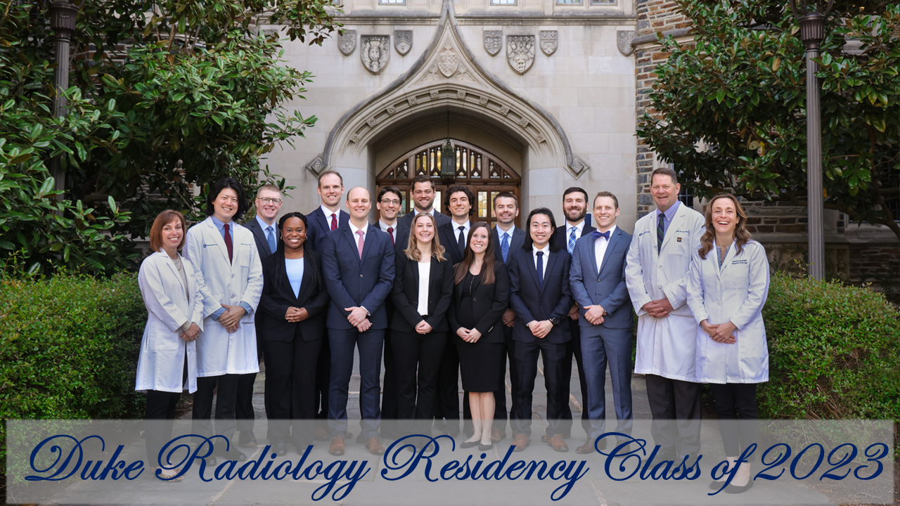 Radiology Residents Class of 2023