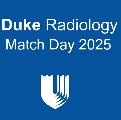 Duke Radiology Match Day 2025 graphic logo