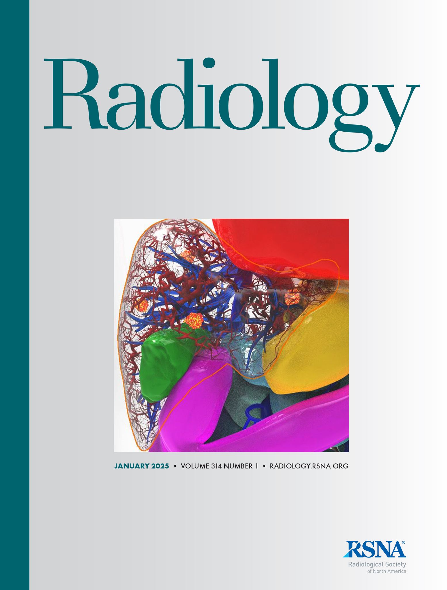 Radiology Online Magazine Cover January 2025