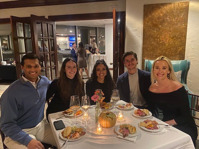 People at table
