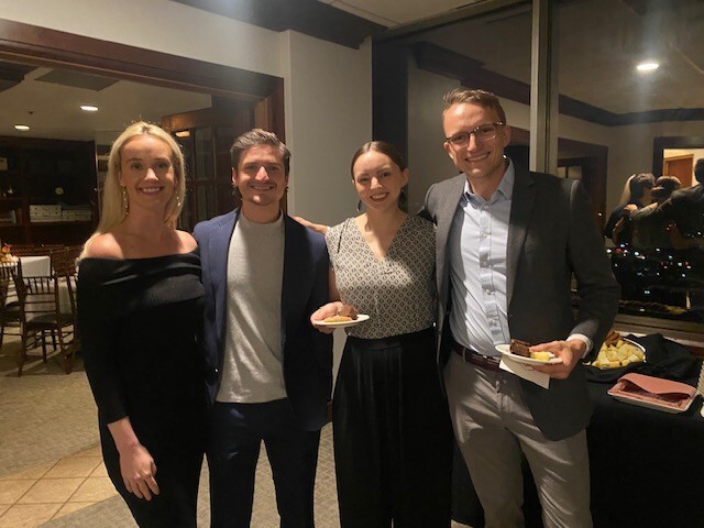 Four people