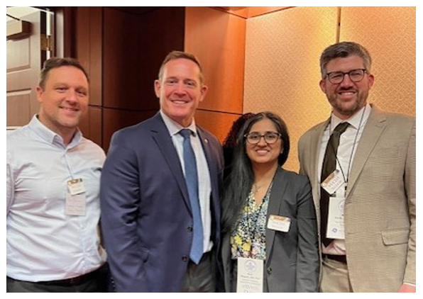 Dr. Magudia, Senator Budd, and others