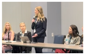 Alexa Lavergne presents at ACR annual meeting