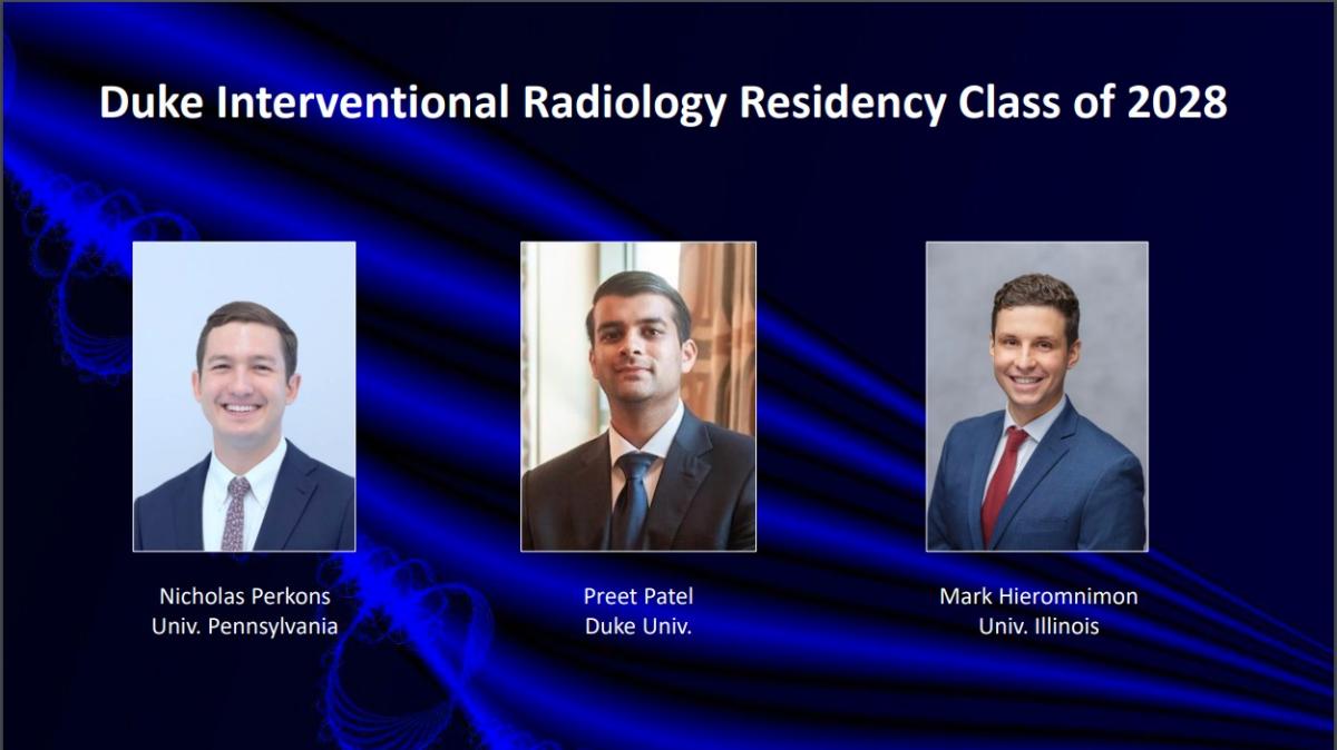 Headshots of the 3 residents