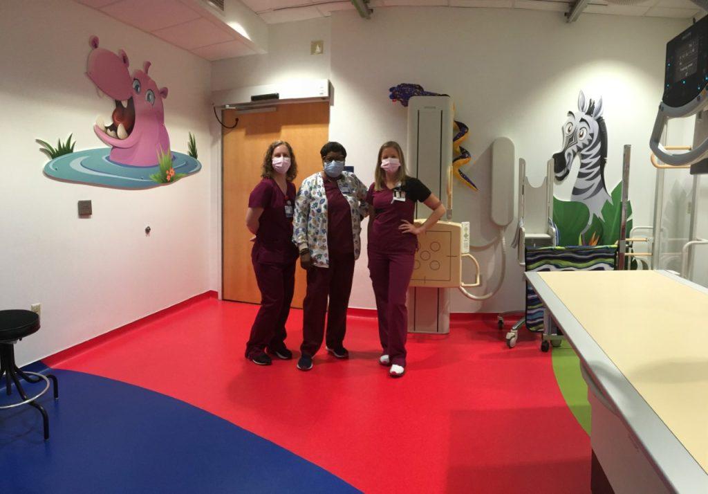 National Rad Tech Week - Pediatric Imaging team - 3 staff