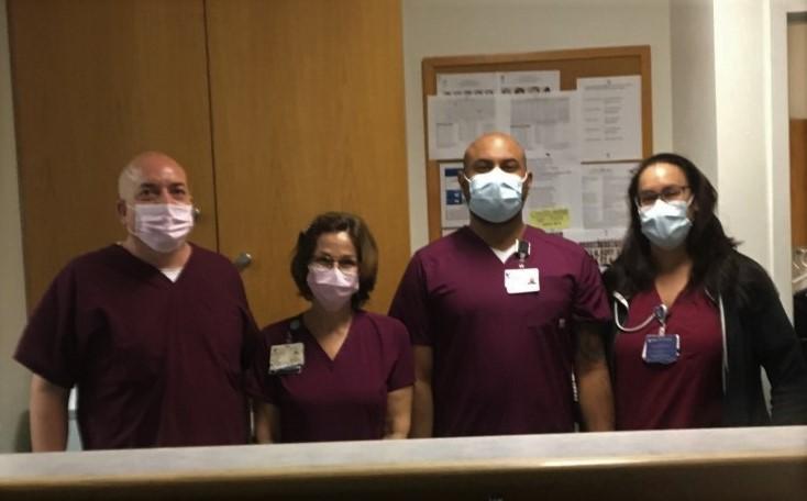 National Rad Tech Week - GI 1 - 4 staff members standing