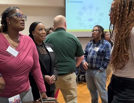 CDIA Members Speaking with students