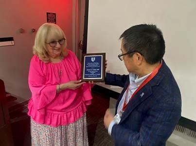 Dr Helen Nadel and Dr. Terrence Wong