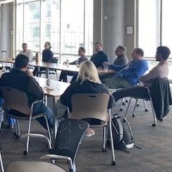 Panel of residents in classroom