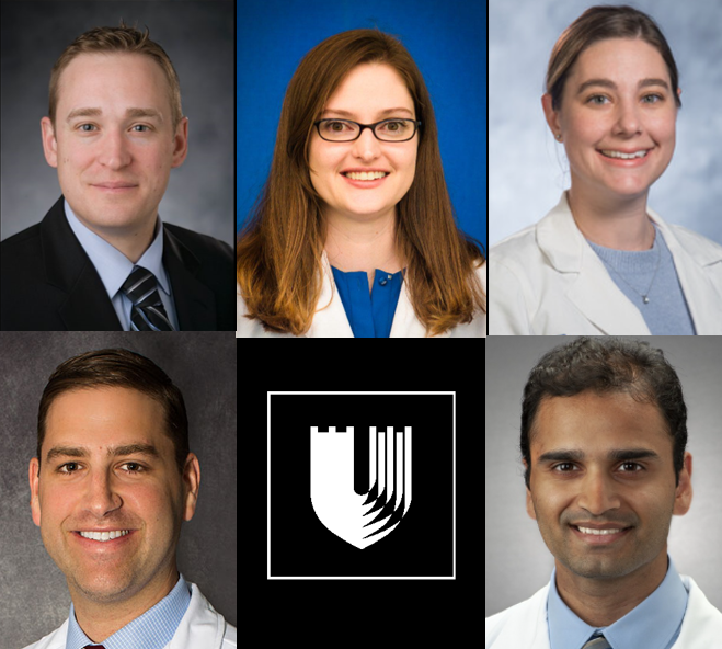 Five faculty headshots