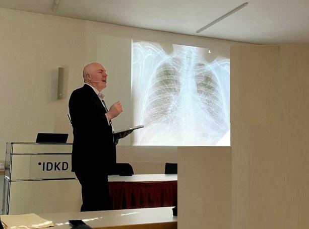 Jared at IDKD presenting