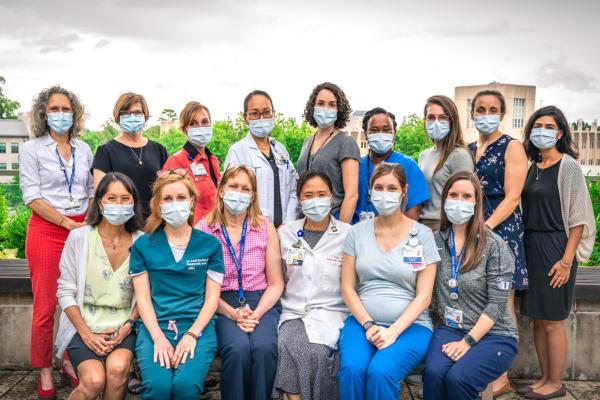 Group photo of Women in Radiology (WIR)