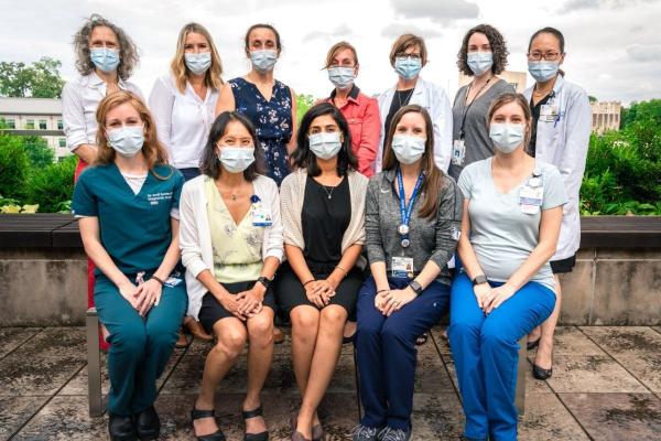 Group picture of radiology staff