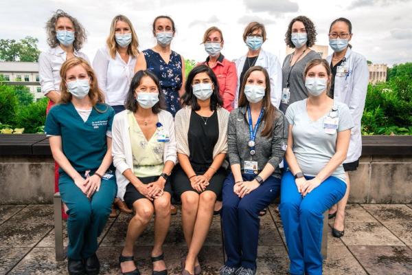 Group picture of radiology staff