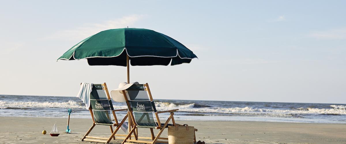 Beach chairs