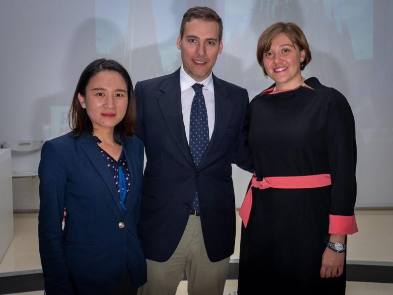 Duke Research Fellow Dr. Lyu, Dr. Daniele Marin, Dr. Francesca Rigiroli