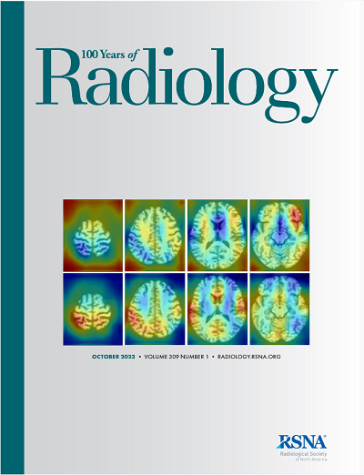 Radiology Magazine Cover