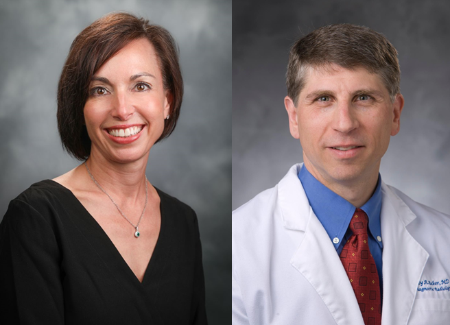 Karen Johnson and Jay Baker