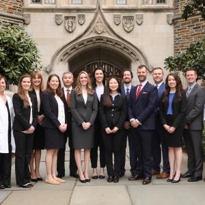 Group photo of 2019 radiology graduates