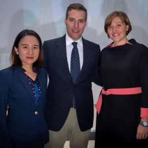 Duke Research Fellow Dr. Lyu, Dr. Daniele Marin, Dr. Francesca Rigiroli