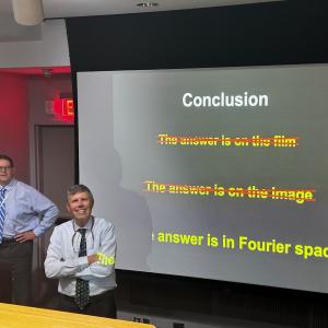 Dr. Eric Paulson and Dr. John P. Karis