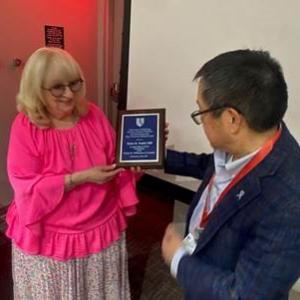 Dr Helen Nadel and Dr. Terrence Wong