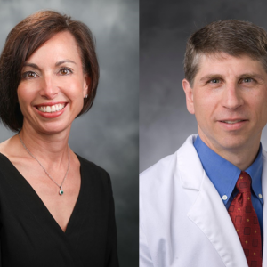 Karen Johnson and Jay Baker