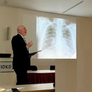 Jared at IDKD presenting
